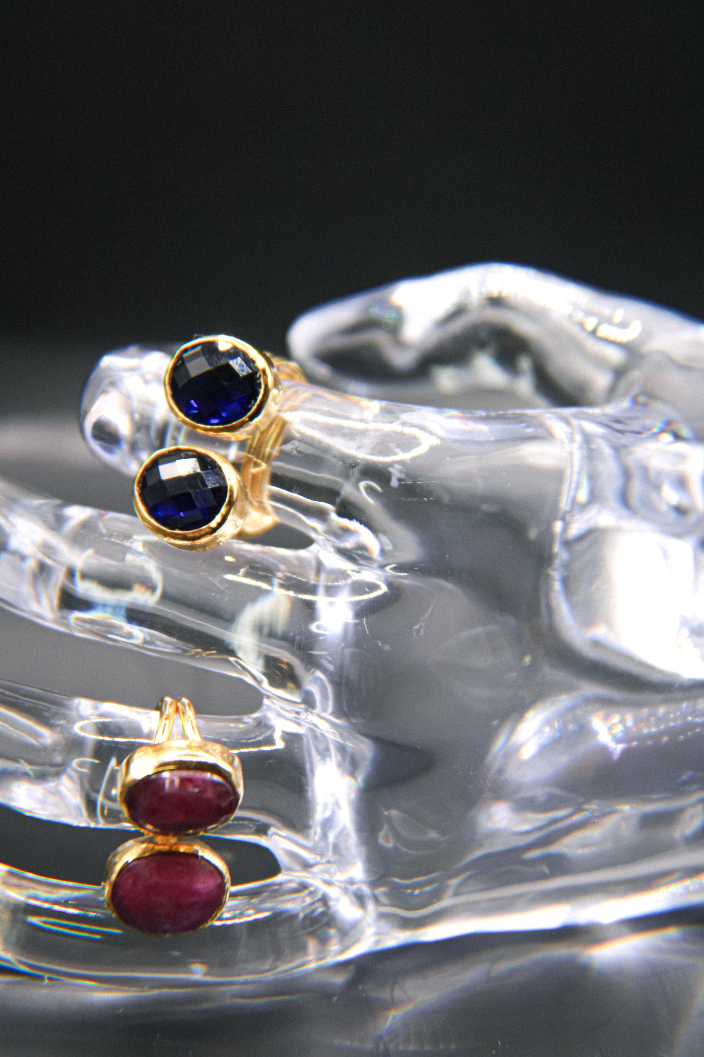 "Twin Stones" Rings