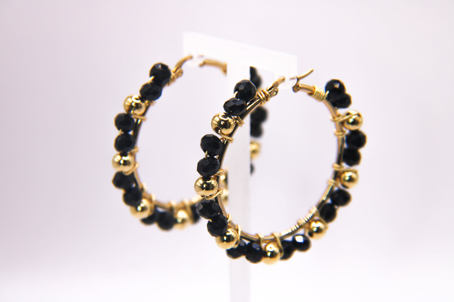 "Radiant Midnight" Earrings