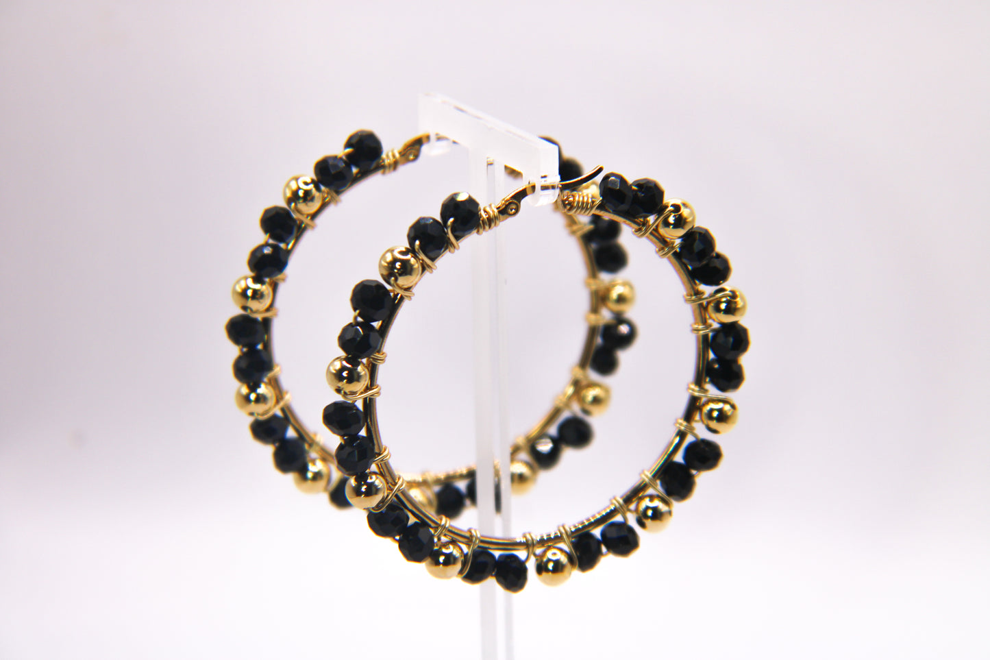 "Radiant Midnight" Earrings