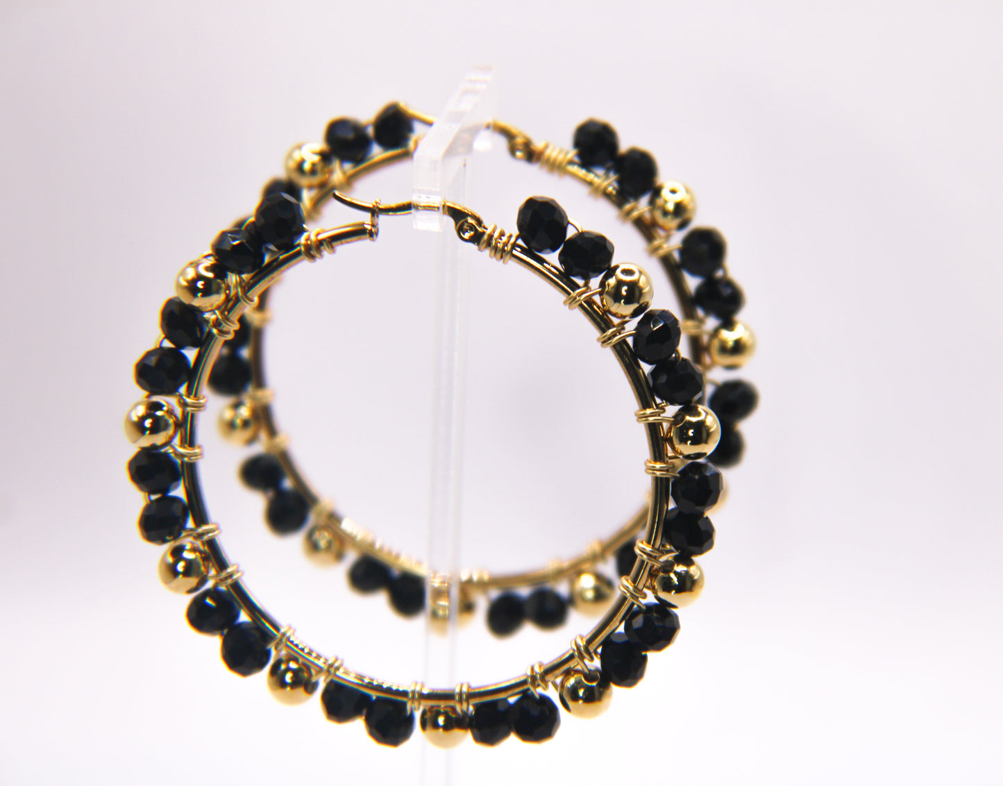 "Radiant Midnight" Earrings